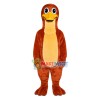 Orange Platypus Mascot Costume