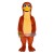 Orange Platypus Mascot Costume
