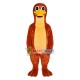 Orange Platypus Mascot Costume Orange Platypus Mascot Costume