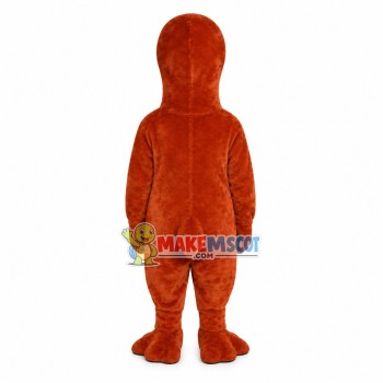 Orange Platypus Mascot Costume Orange Platypus Mascot Costume