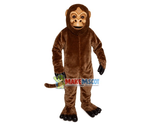 Young Orangutan Mascot Costume Young Orangutan Mascot Costume