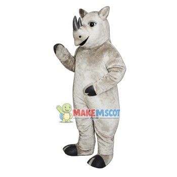 Grey Rhinoceros Lightweight Mascot Costume
