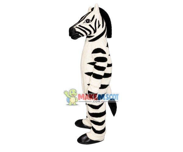 Realistic Zebra Mascot Costume Realistic Zebra Mascot Costume