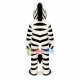Realistic Zebra Mascot Costume Realistic Zebra Mascot Costume
