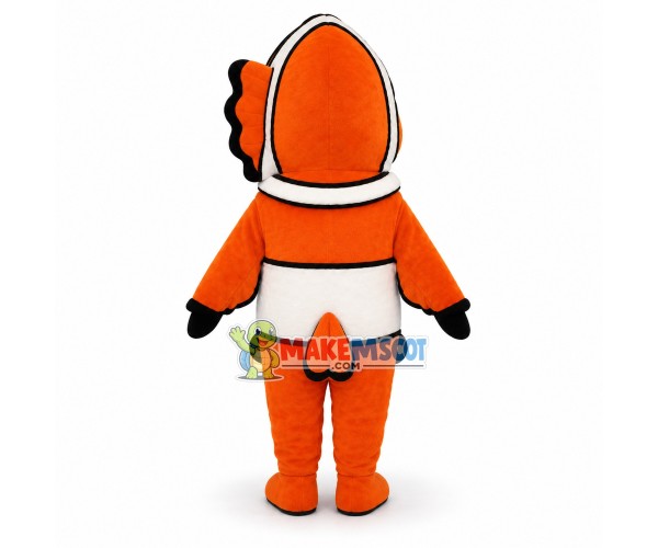 Curious Nemo the Clownfish Mascot Costume Curious Nemo the Clownfish Mascot Costume