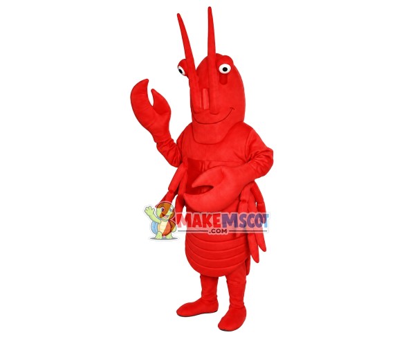 Adult Size Crawdad Mascot Costume Adult Size Crawdad Mascot Costume