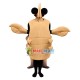 Professional Beige Crayfish Mascot Costume Professional Beige Crayfish Mascot Costume