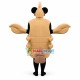 Professional Beige Crayfish Mascot Costume Professional Beige Crayfish Mascot Costume