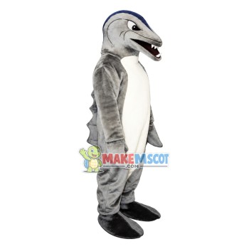 Fierce Barracuda Mascot Costume Fierce Barracuda Mascot Costume
