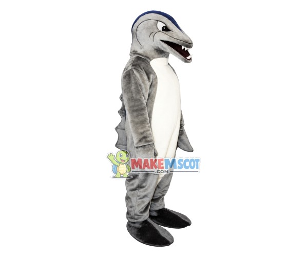 Fierce Barracuda Mascot Costume Fierce Barracuda Mascot Costume