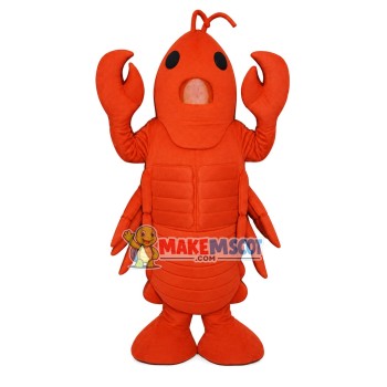 Adult Size Lobster Mascot Costume Adult Size Lobster Mascot Costume