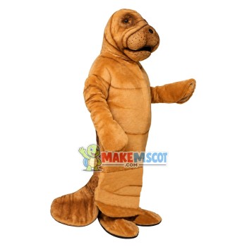 Professional Realistic Manatee Mascot Costume