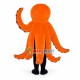 Adult Size Cartoon Orange Octopus Mascot Costume Adult Size Cartoon Orange Octopus Mascot Costume