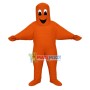 Adult Cartoon Starfish Mascot Costume Fancy Dress 