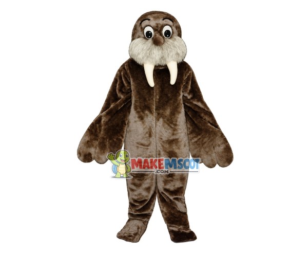 Adult Grey Walrus Mascot Costume 