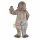 Sleepy Grey Walrus Long Fur Mascot Costume Sleepy Grey Walrus Long Fur Mascot Costume