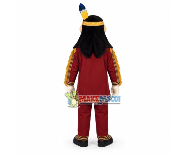 Native American Brave Mascot Costume Native American Brave Mascot Costume
