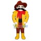 Frontiersman Mascot Costume Frontiersman Mascot Costume