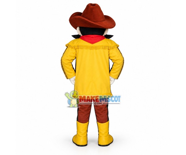 Frontiersman Mascot Costume Frontiersman Mascot Costume