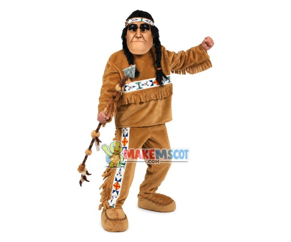 Native American Mascot Costume Native American Mascot Costume