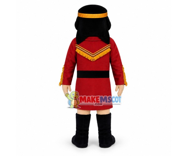 Native American Indian Princess Woman Mascot Costume Native American Indian Princess Woman Mascot Costume