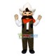Wrangler Man Mascot Costume 