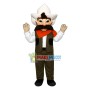 Wrangler Man Mascot Costume 