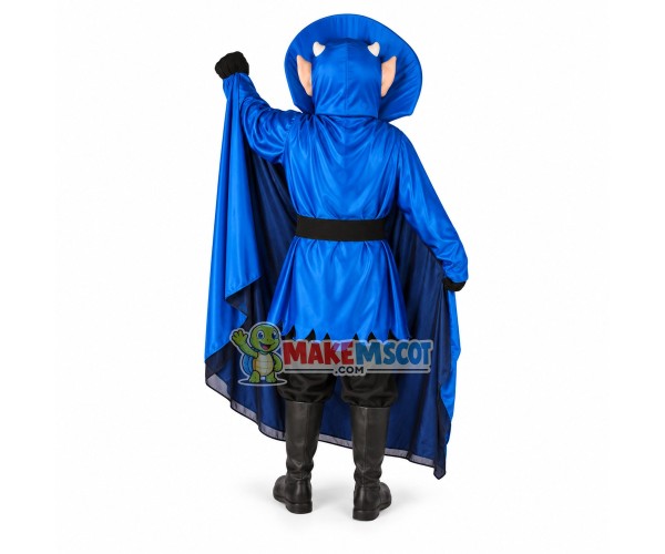 Vintage Style Blue Devil Mascot Costume Vintage Style Blue Devil Mascot Costume