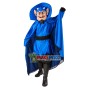 Vintage Style Blue Devil Mascot Costume 