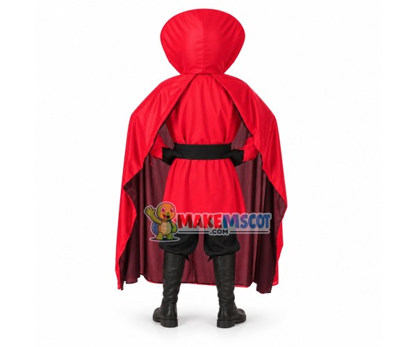 Vintage Style Red Devil Mascot Costume Vintage Style Red Devil Mascot Costume
