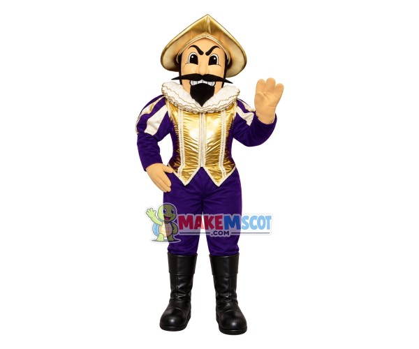 Spanish Conquistador Mascot Costume Spanish Conquistador Mascot Costume