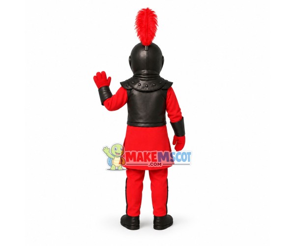 Royal Bronze Knight Mascot Costume Royal Bronze Knight Mascot Costume