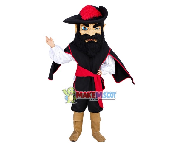 Cavalier Man Mascot Costume Cavalier Man Mascot Costume