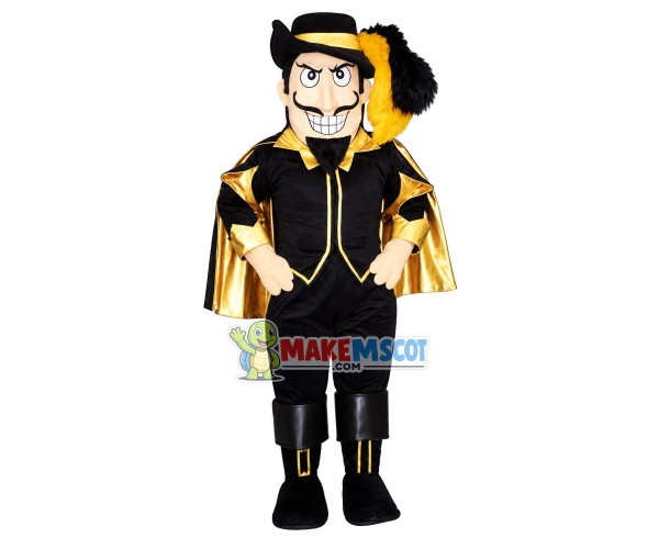 Musketeer Mascot Costume Musketeer Mascot Costume