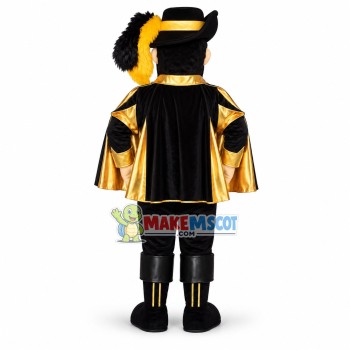 Musketeer Mascot Costume Musketeer Mascot Costume