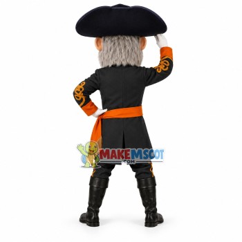Rebel Leader Mascot Costume Rebel Leader Mascot Costume