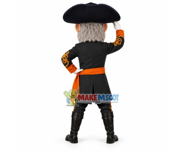 Rebel Leader Mascot Costume Rebel Leader Mascot Costume