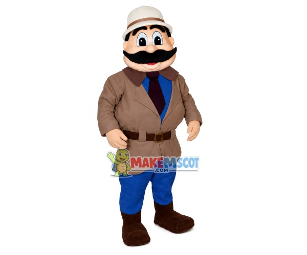 Explorer Mascot Costume Explorer Mascot Costume