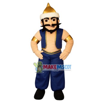 Mongolian Khan Mascot Costume 