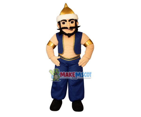 Mongolian Khan Mascot Costume 