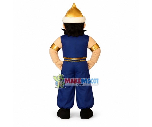 Mongolian Khan Mascot Costume 
