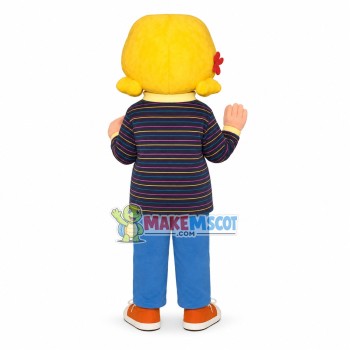 Cute Little Girl Mascot Costume Cute Little Girl Mascot Costume