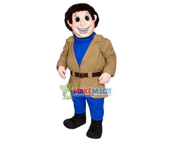 Happy Explorer Mascot Costume Happy Explorer Mascot Costume