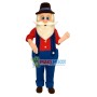 Old Farmer Mascot Costume	