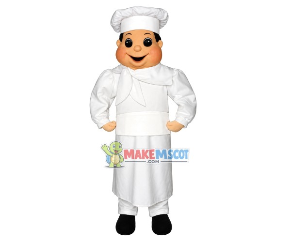 Jolly Baker Mascot Costume Jolly Baker Mascot Costume