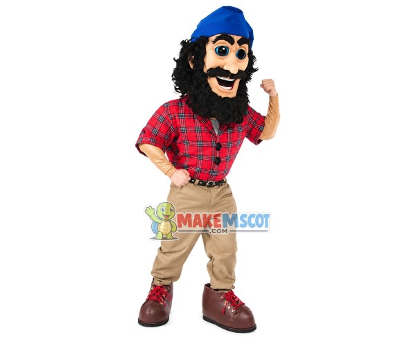 Lumberjack Mascot Costume	