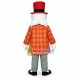Mad Hatter the Character Mascot Costume Mad Hatter the Character Mascot Costume