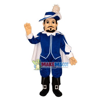 Spanish Captain Mascot Costume Spanish Captain Mascot Costume