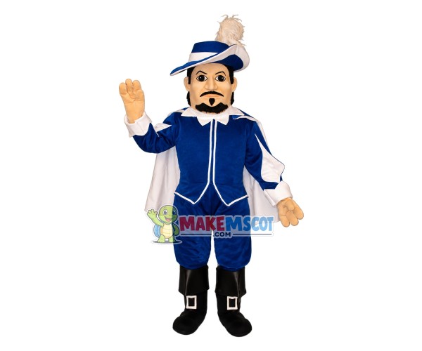 Spanish Captain Mascot Costume Spanish Captain Mascot Costume