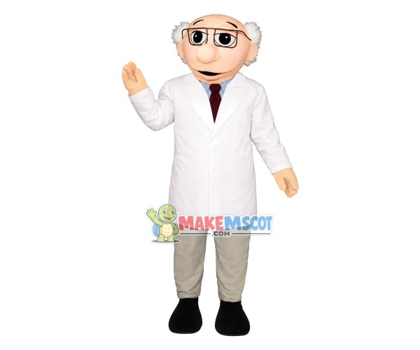 Professor Mascot Costume Professor Mascot Costume